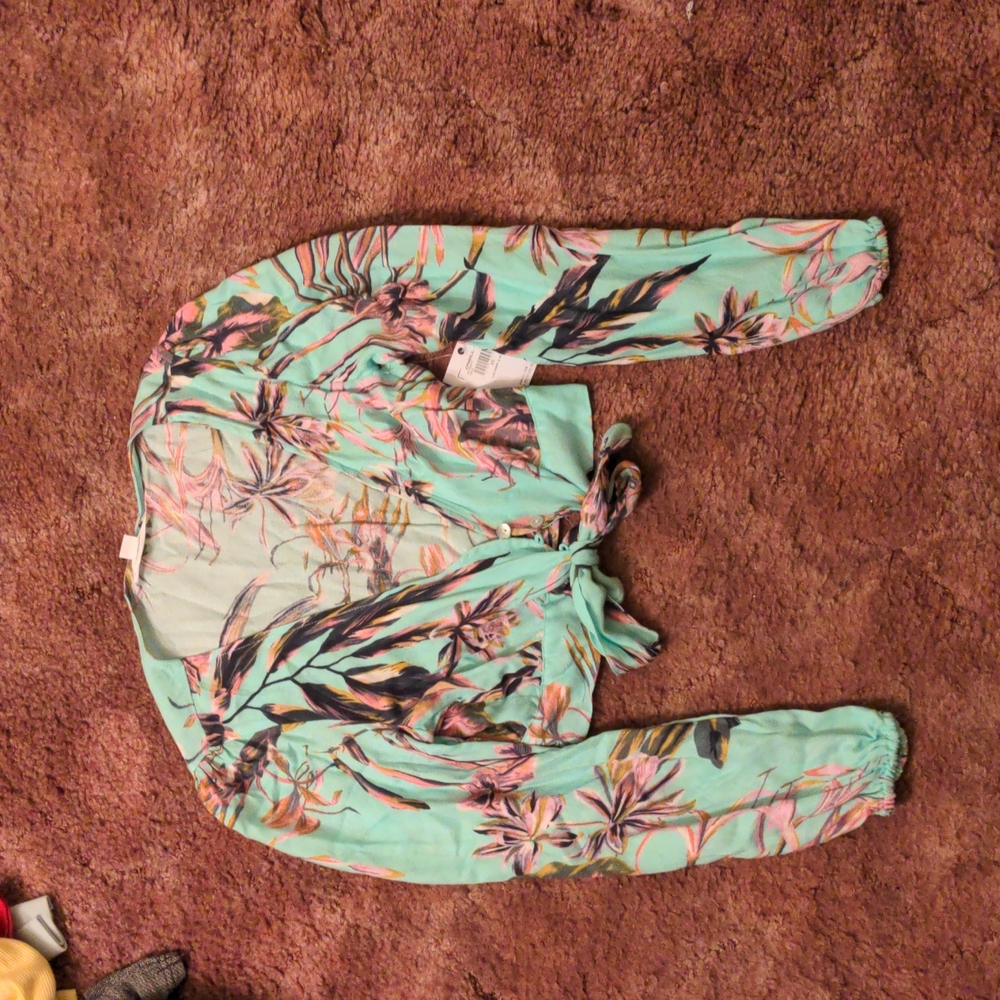 XS, crop swimsuit cover